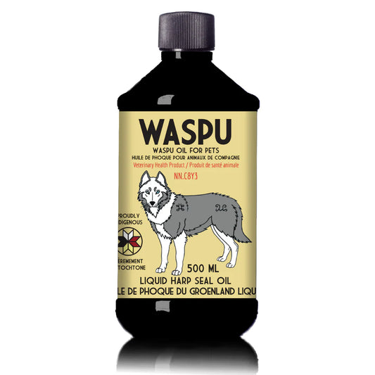 Raw dog food supplements, natural pet supplements, dog probiotic powder, raw goat milk for dogs, green-lipped mussel, omega-3 for dogs, kelp for dogs, turmeric for dogs, milk thistle for dogs, immune support for dogs, anti-inflammatory herbs, holistic pet care, natural dog wellness, herbal remedies for dogs, Ottawa, Local, Gatineau, Wakefield, Chelsea, Russel, Waspu Oil, Omega-3, Seal oil