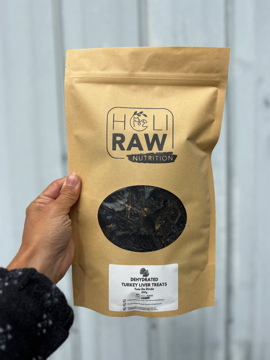 Dehydrated turkey liver treats