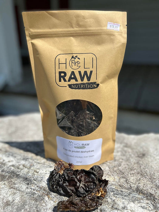 Raw dog food, raw pet food, frozen raw dog food, raw dog meals, natural raw dog food, raw food for dogs, BARF diet for dogs, biologically appropriate dog food, fresh raw dog food, healthy dog food, grain-free dog food, holistic dog food, raw dog food delivery, raw nutrition for pets, raw dog food Canada, Ottawa, Local, Gatineau, Wakefield, Chelsea, Russel, Treats, Dehydrated Chicken Liver