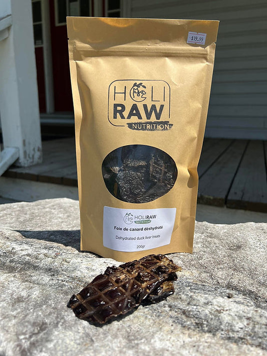 Raw dog food, raw pet food, frozen raw dog food, raw dog meals, natural raw dog food, raw food for dogs, BARF diet for dogs, biologically appropriate dog food, fresh raw dog food, healthy dog food, grain-free dog food, holistic dog food, raw dog food delivery, raw nutrition for pets, raw dog food Canada, Ottawa, Local, Gatineau, Wakefield, Chelsea, Russel, Treats, Dehydrated Duck Liver