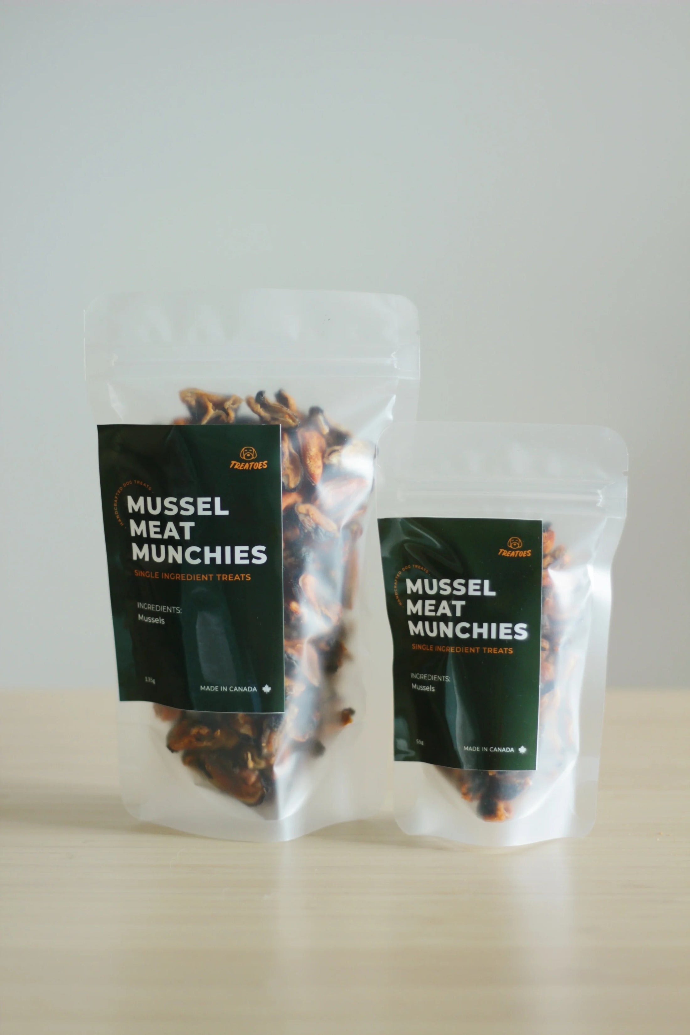 Dehydrated Mussel Meat Munchies