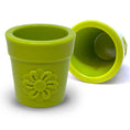 Load image into Gallery viewer, Sodapup Flower Pot Green treat dispenser
