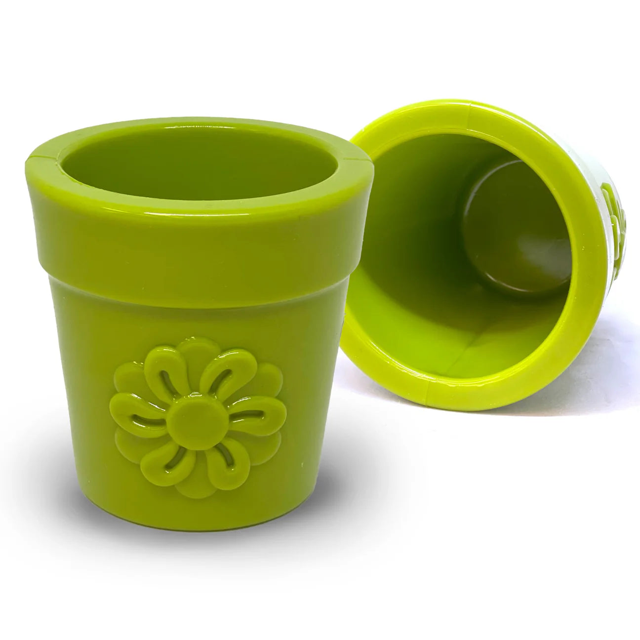 Sodapup Flower Pot Green treat dispenser