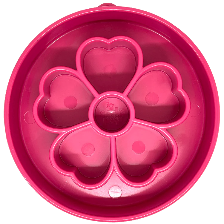 FLOWER DESIGN EBOWL ENRICHMENT SLOW FEEDER BOWL FOR DOGS