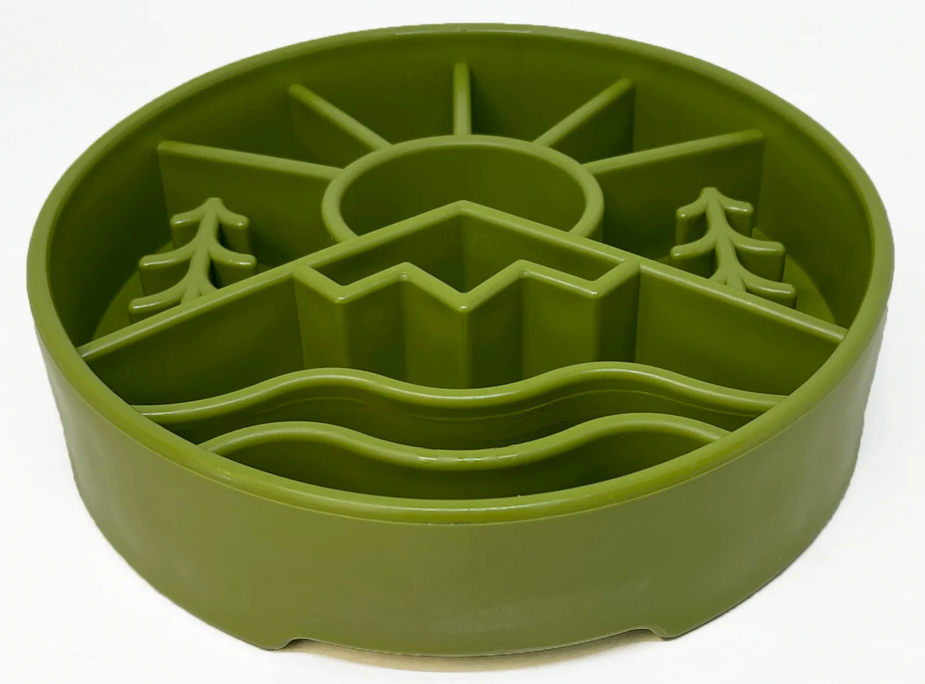 GREAT OUTDOORS DESIGN EBOWL ENRICHMENT SLOW FEEDER BOWL FOR DOGS