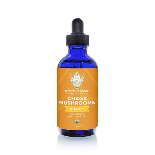 Myco-Biome Chaga Mushrooms for Cats & Dogs | Liquid Triple Extract