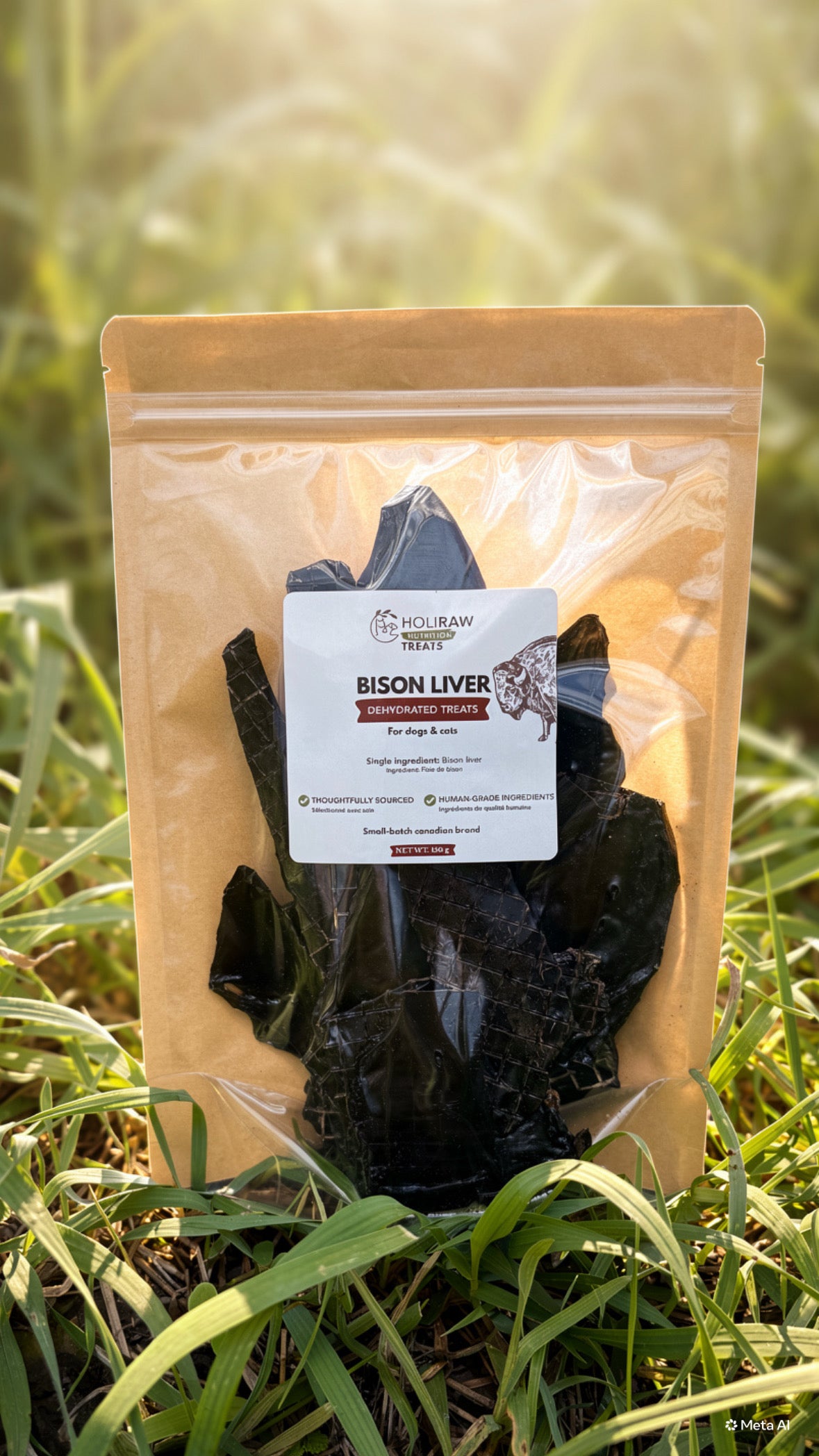 Dehydrated Bison Liver Treats