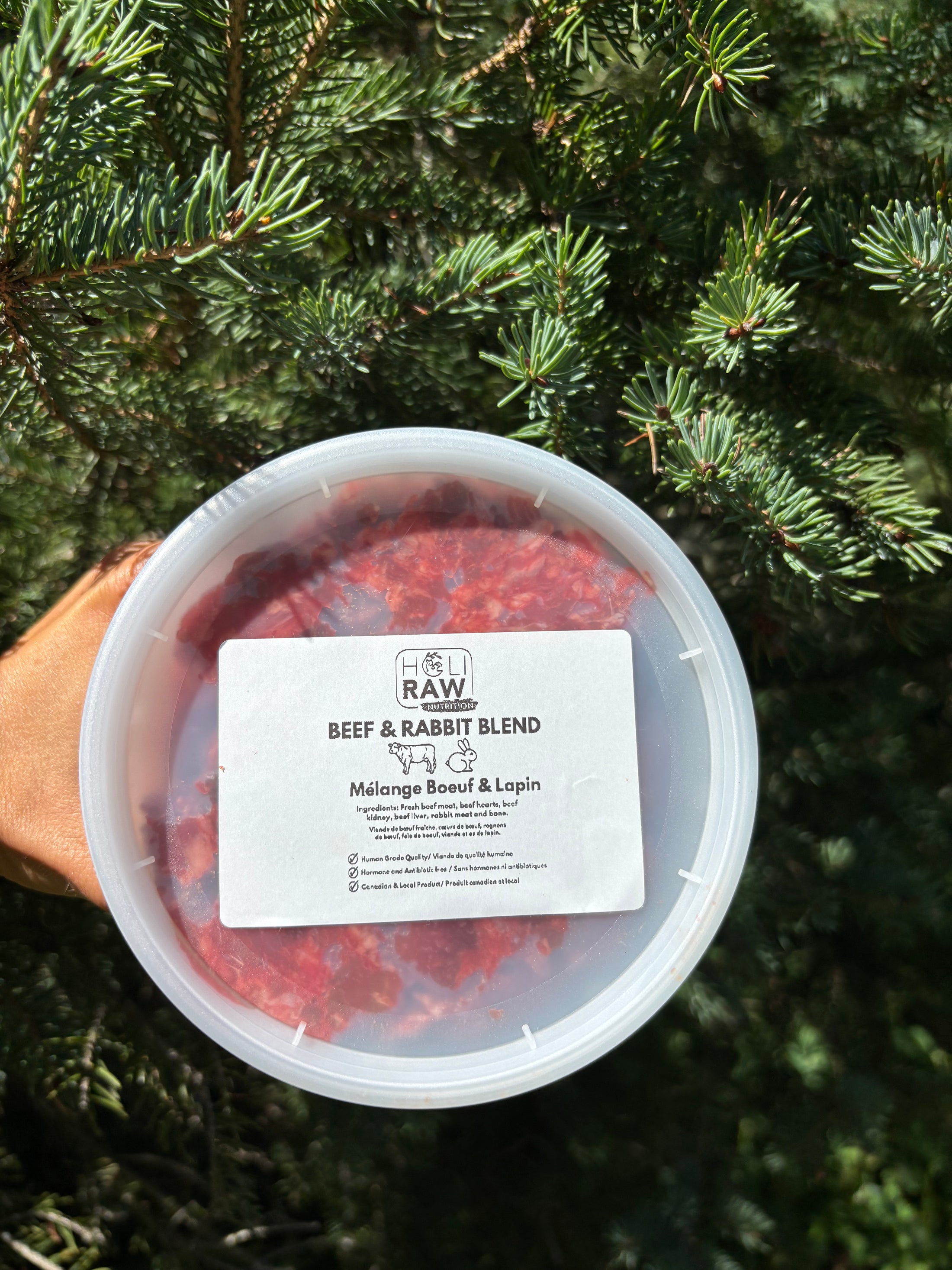Beef & Rabbit Blend (Containers)