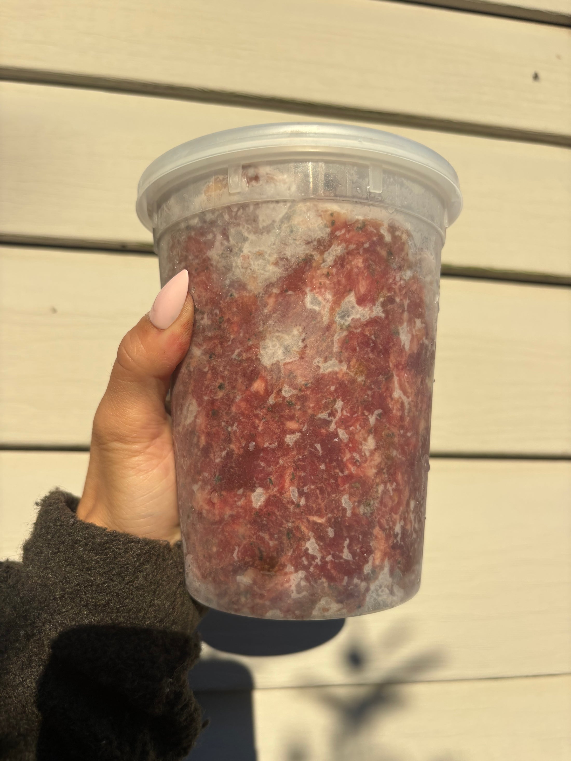 2Ibs Beef Duck Herbal blend