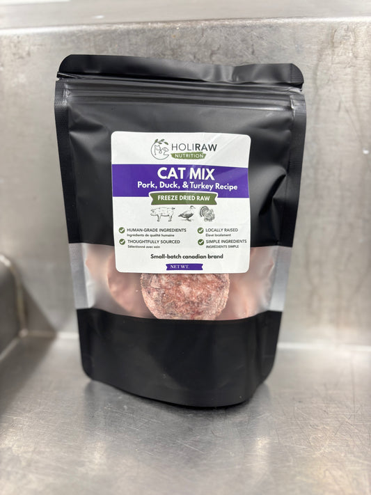Freeze dried cat mix