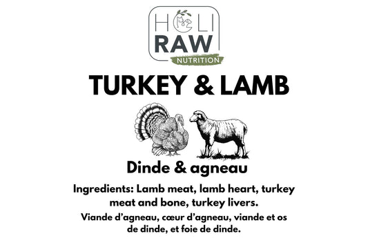 Turkey & Lamb 8Ibs (Pucks)