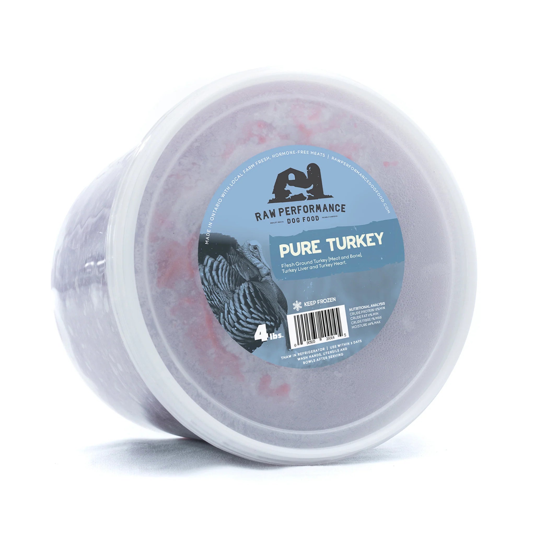 Raw Performance Pure Turkey 4Ibs