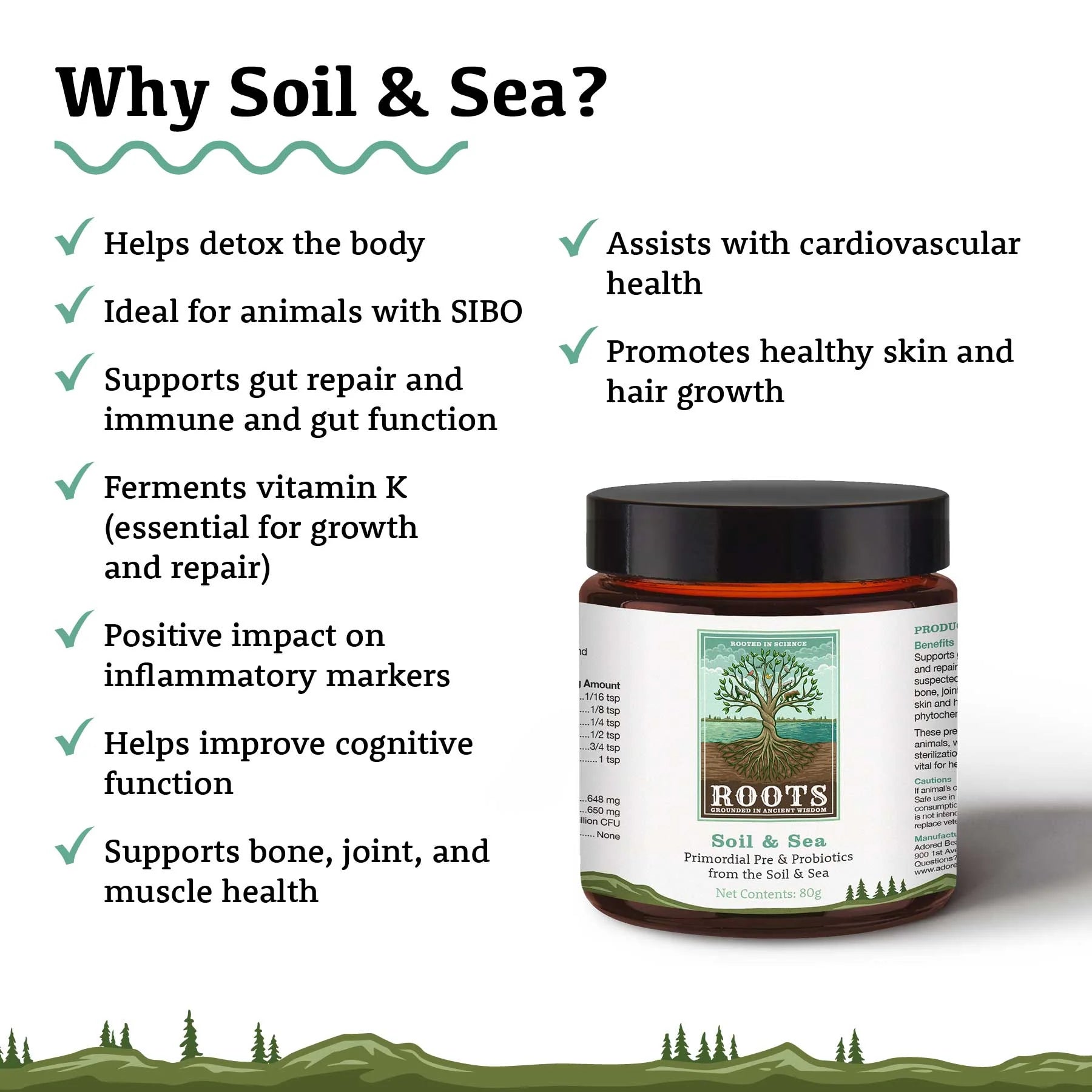 Adored Beast (Roots) Soil & Sea | Primordial Pre & Probiotics